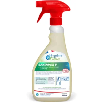 Détartrant désinfectant sanitaires SANIMAXI V Ecocert 750 ml