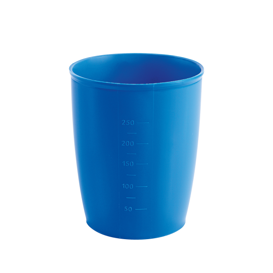 Verre pour malade bleu 0,25 L – Image 3